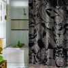 marvel super heroes comics character shower curtains KM