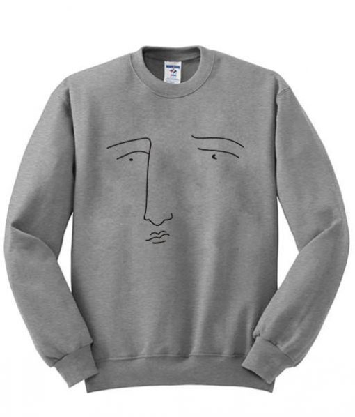 prince face sweatshirt KM