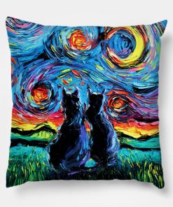 van Gogh's Cats Pillow KM