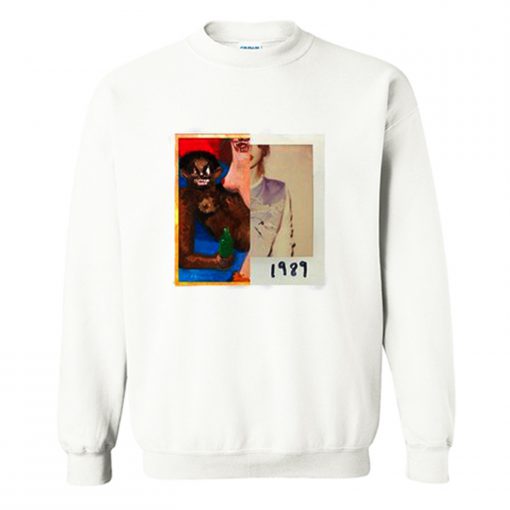 Album Cover Kanye West Taylor Swift Sweatshirt KM