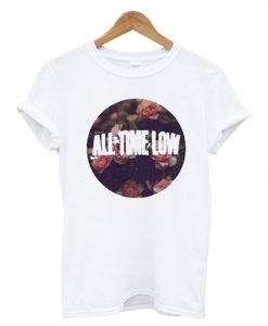 All Time Low Floral Band Merch T-Shirt KM