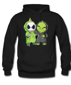 Baby Jack Skellington and Grinch Hoodie KM