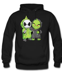 Baby Jack Skellington and Grinch Hoodie KM