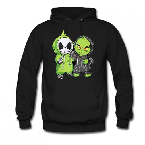 Baby Jack Skellington and Grinch Hoodie KM