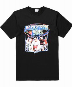 Backstreet Boys Larger Than Life Black T Shirt KM