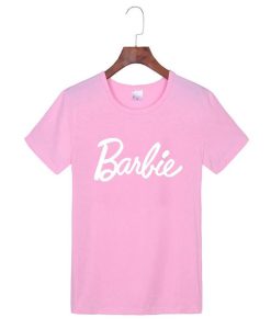 Barbie Letter Print T-Shirt KM