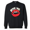 Bite Me Vampire Lips Sweatshirt KM