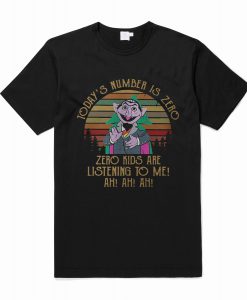 Count Von Count Today’s Number Is Zero T-Shirt KM