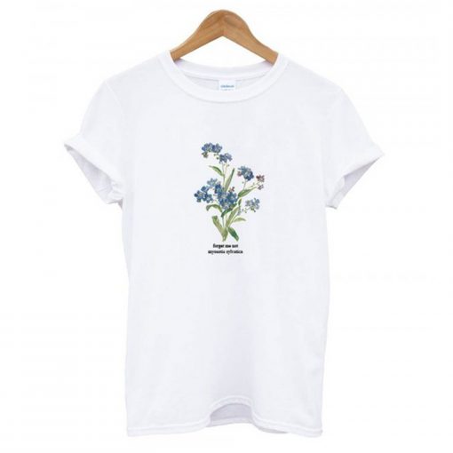 Forget Me Not Flower T-Shirt KM