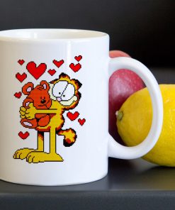 Garfield Bear Hug Tea Coffee Classic Ceramic Mug KM