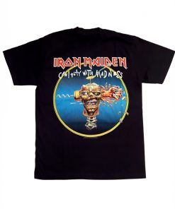 Iron Maiden Can I Play With Madness T Shirt KM