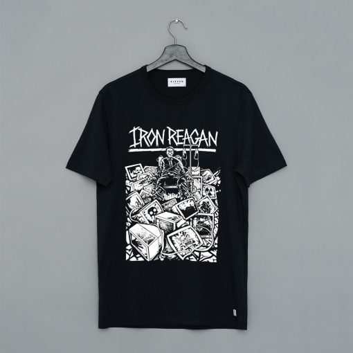 Iron Reagan Crossover Thrash Metal Punk Band T Shirt KM