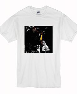 Kobe Bryant On Top Of Dwight Howard T-Shirt KM