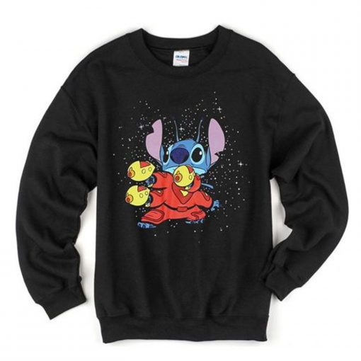 Lilo And Stitch Kungfu Style Sweatshirt KM