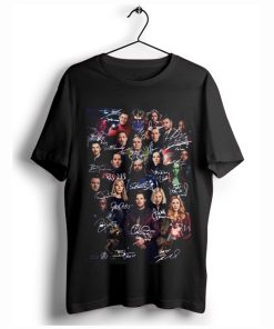 Marvel Avengers Endgame poster signature T-Shirt KM