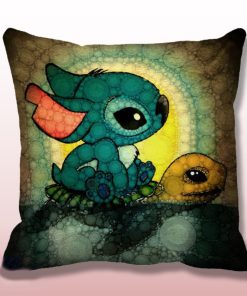Ohana Lilo Stitch Throw Pillow Cover KM