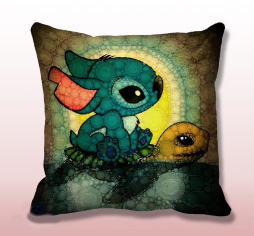 Ohana Lilo Stitch Throw Pillow Cover KM