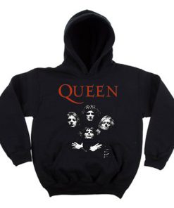 Queen Bohemian Rhapsody Black Hoodie KM