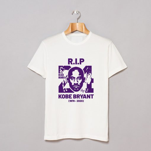 RIP Kobe Bryant Black Mamba 1978 2020 T-Shirt KM