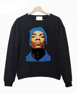 Snoop Dogg Beanie Profile Hip Hop Sweatshirt KM