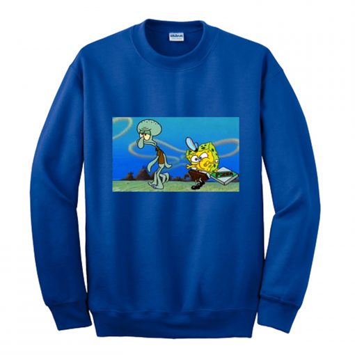 Spongebob krusty krab pizza Sweatshirt KM