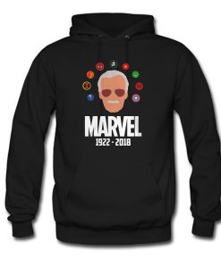 Stan Lee Marvel R I P 1922-2018 Hoodie KM