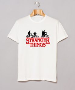 Stranger Things White T-Shirt KM