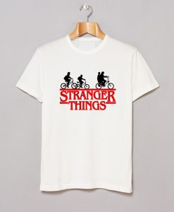 Stranger Things White T-Shirt KM