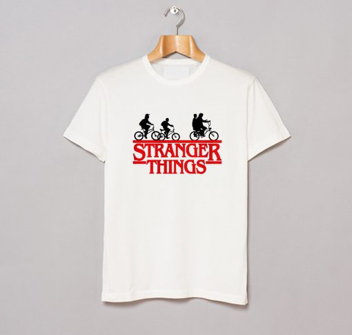 Stranger Things White T-Shirt KM