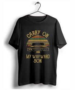 Supernatural carry on my Wayward son T-Shirt KM