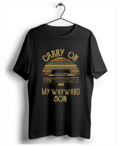 Supernatural carry on my Wayward son T-Shirt KM