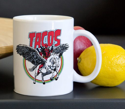 Tacos Deadpool Unicorn Tea Coffee Classic Ceramic Mug KM