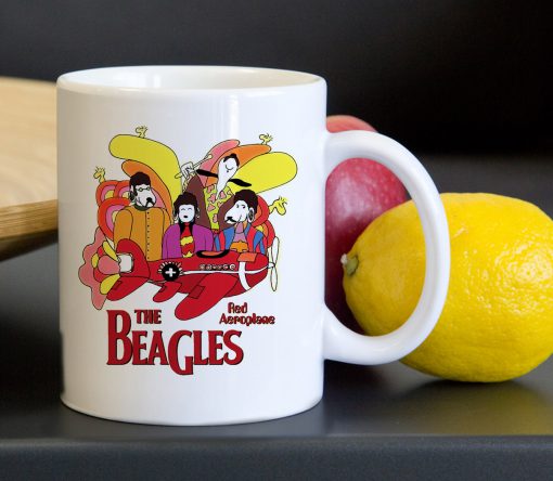 The Beagles Aeroplane Tea Coffee Classic Ceramic Mug KM