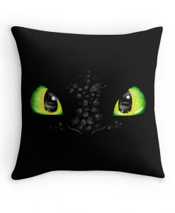 Toothless Night Furry How To Train Dragon Throw Pillow Cover KM