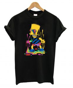 Trippy Bart Simpson T Shirt KM