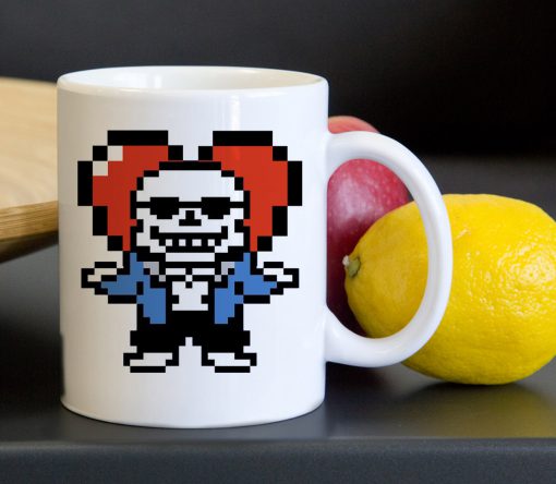 Undertale Sans Heart Tea Coffee Classic Ceramic Mug KM