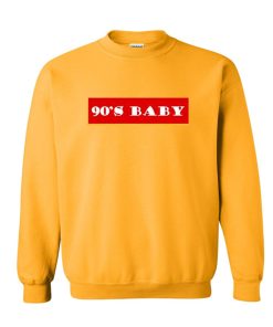 90s Baby Font Sweatshirt KM