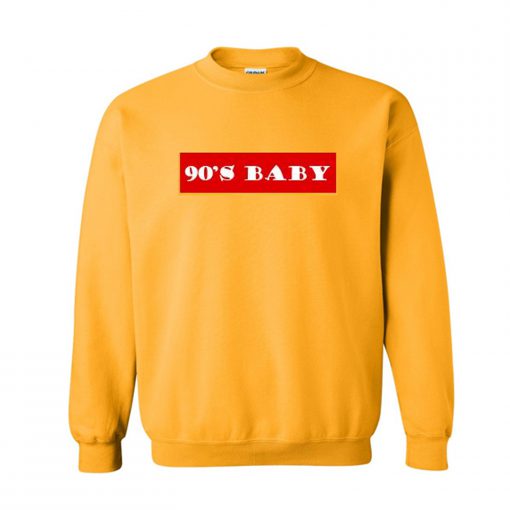 90s Baby Font Sweatshirt KM