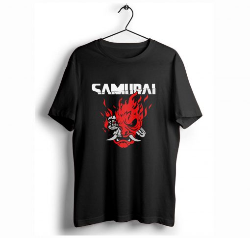 Cyberpunk 2077 Samurai Corporate Logo Classic T Shirt KM