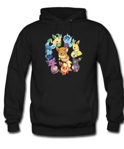 Eeveelution Eevee Evolution Pokemon Hoodie KM