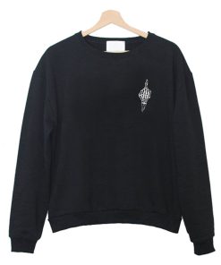 Fuck Skeleton Sweatshirt KM