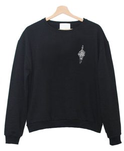 Fuck Skeleton Sweatshirt KM