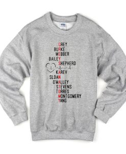 Grey Burke Webber Bailey Shepherd Sweatshirt KM