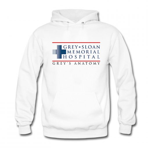 Grey Sloan Memorial Hospital Grey’s Anatomy Hoodie KM