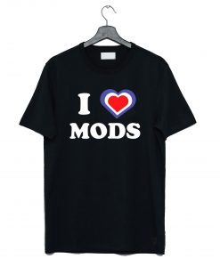 I Love Mods T-Shirt KM