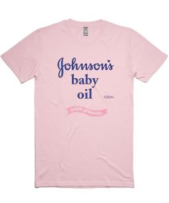 Johnson’s baby oil logo T Shirt KM