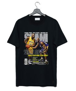 Kobe Bryan Slam Cover Black T-Shirt KM