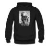 Marilyn Monroe Black Bandana Hoodie KM