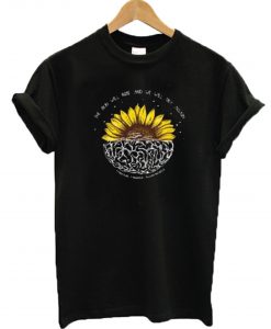 Mental Health Awareness Sunflower T Shirt KM