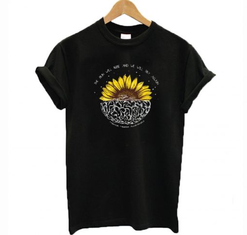 Mental Health Awareness Sunflower T Shirt KM